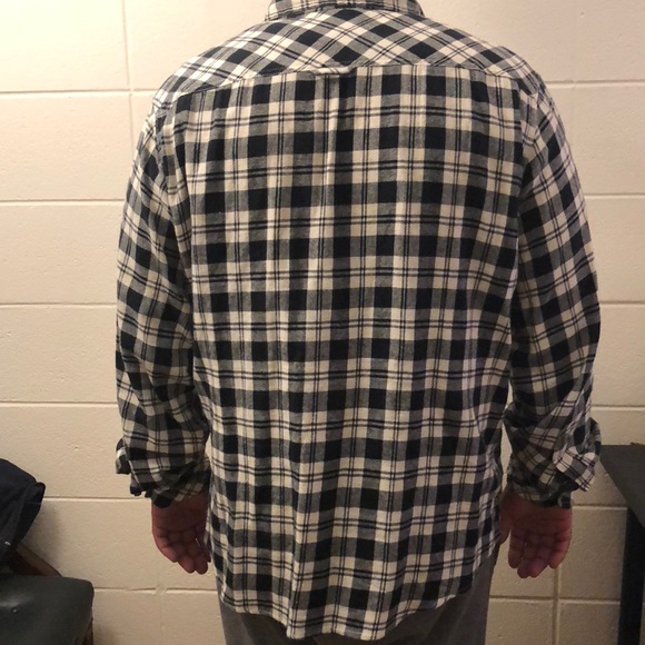 PD&C Plaid Flannel Shirt. Size XL - Picture 2 of 3